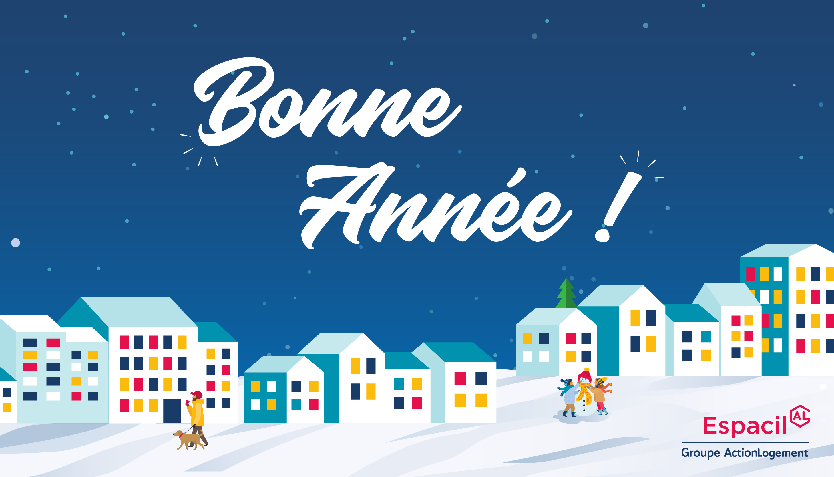 Bonne et heureuse année à toutes et à tous ! | Espacil Habitat